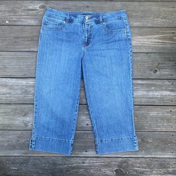 Sonoma capri blue jeans size 12 - Picture 4 of 12